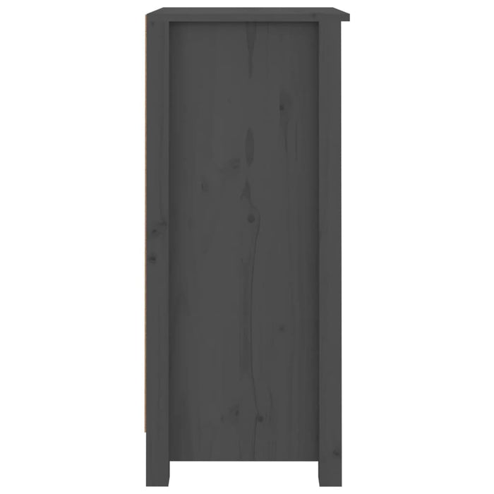 Servante, 2 buc., gri, 40x35x80 cm, lemn masiv de pin - WALTI WALTI