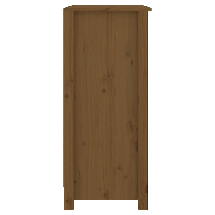 Servantă, maro miere, 70x35x80 cm, lemn masiv de pin WALTI