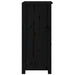 Servante, 2 buc., negru, 40x35x80 cm, lemn masiv de pin - WALTI WALTI