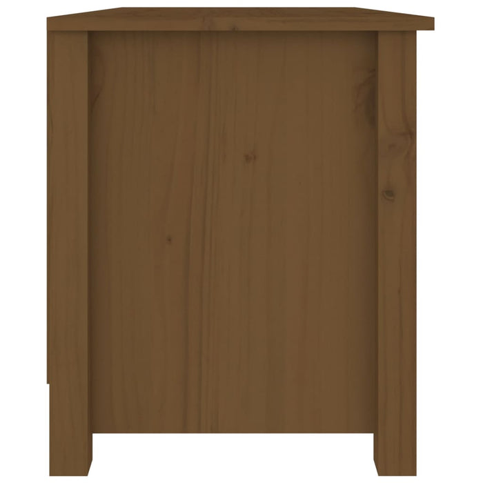 Bancă pentru pantofi, maro miere, 70x38x45,5 cm, lemn masiv pin - WALTI WALTI