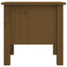 Mese laterale 2 buc. maro miere 40x40x39 cm lemn masiv de pin - WALTI WALTI