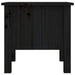 Mese laterale, 2 buc., negru, 40x40x39 cm, lemn masiv de pin - WALTI WALTI