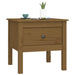 Mese laterale 2 buc. maro miere 50x50x49 cm lemn masiv de pin - WALTI WALTI
