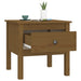 Mese laterale 2 buc. maro miere 50x50x49 cm lemn masiv de pin - WALTI WALTI