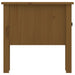 Mese laterale 2 buc. maro miere 50x50x49 cm lemn masiv de pin - WALTI WALTI