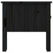 Mese laterale, 2 buc., negru, 50x50x49 cm, lemn masiv de pin - WALTI WALTI