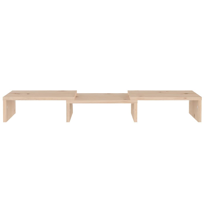 Stand pentru monitor, 60x24x10,5 cm, lemn masiv de pin WALTI