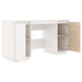 Birou, alb, 140x50x75 cm, lemn masiv de pin - WALTI WALTI