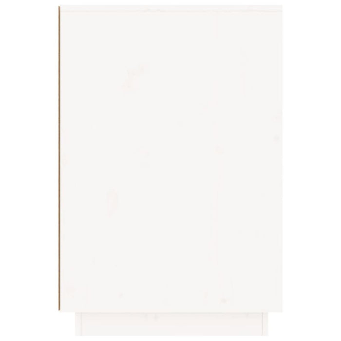 Birou, alb, 140x50x75 cm, lemn masiv de pin - WALTI WALTI