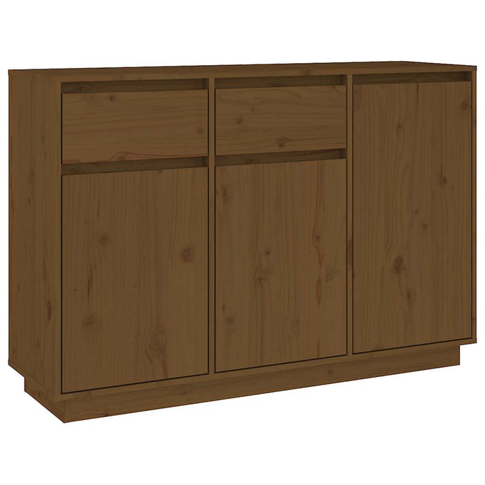 Dulap, maro miere, 110x34x75 cm, lemn masiv de pin WALTI