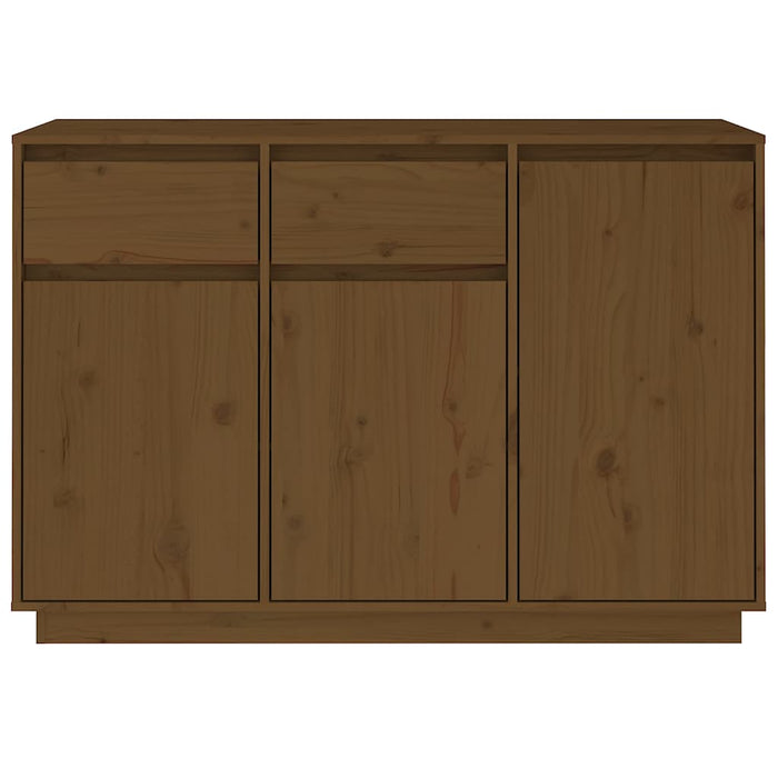 Dulap, maro miere, 110x34x75 cm, lemn masiv de pin WALTI