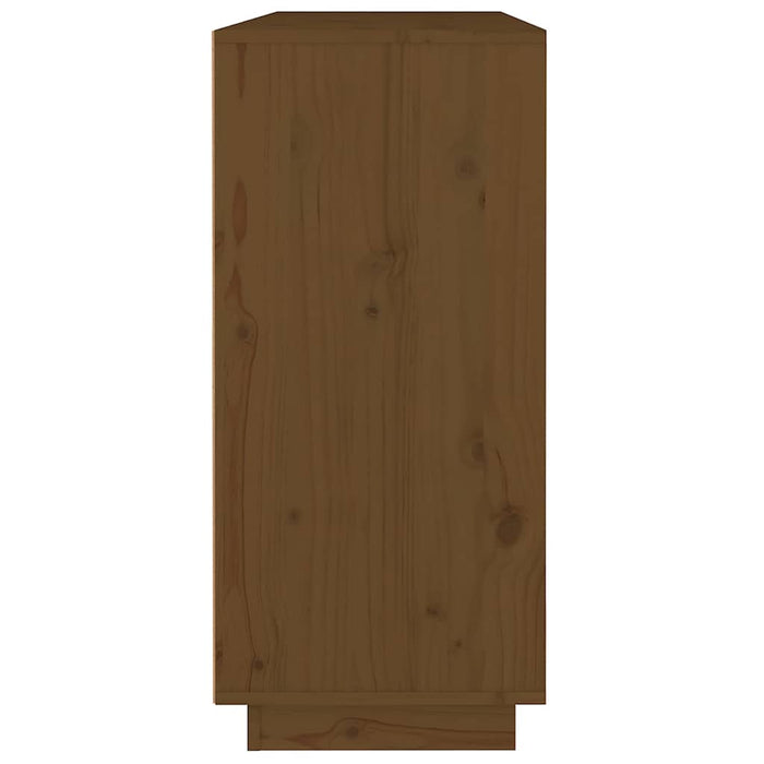 Dulap, maro miere, 110x34x75 cm, lemn masiv de pin WALTI