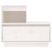 Noptiere, 2 buc., alb, 60x34x51 cm, lemn masiv de pin - WALTI WALTI