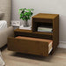 Noptiere, 2 buc, maro miere, 60x34x51 cm, lemn masiv de pin - WALTI WALTI