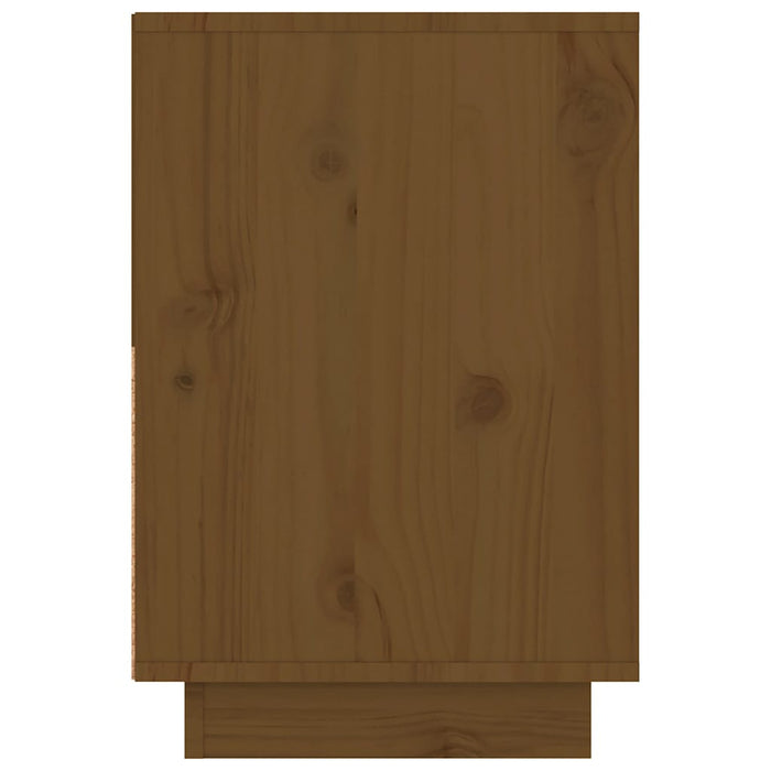 Noptiere, 2 buc, maro miere, 60x34x51 cm, lemn masiv de pin - WALTI WALTI