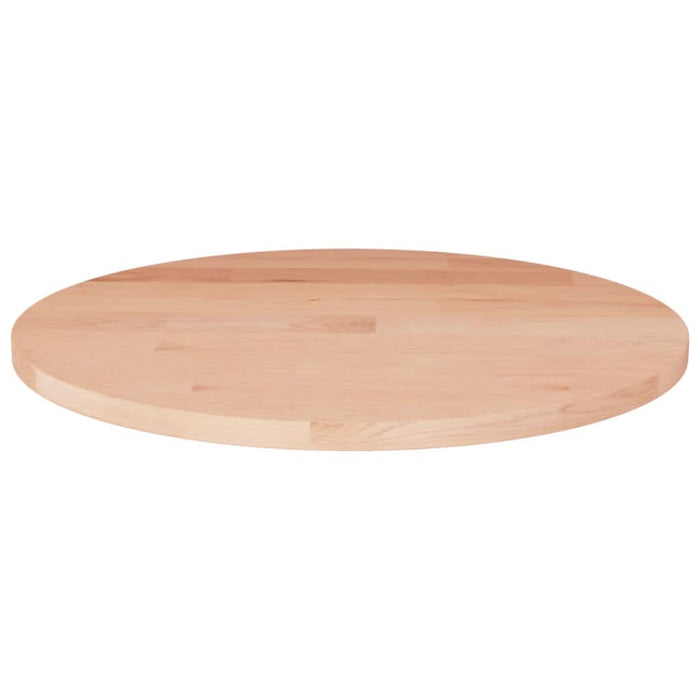 Blat de masă rotund, Ø30x1,5 cm, lemn masiv stejar netratat - WALTI WALTI