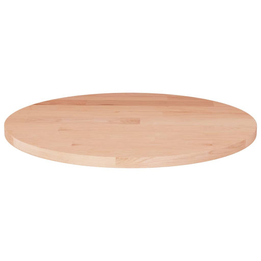 Blat de masă rotund, Ø40x1,5 cm, lemn masiv stejar netratat - WALTI WALTI