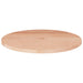 Blat de masă rotund, Ø50x1,5 cm, lemn masiv stejar netratat - WALTI WALTI