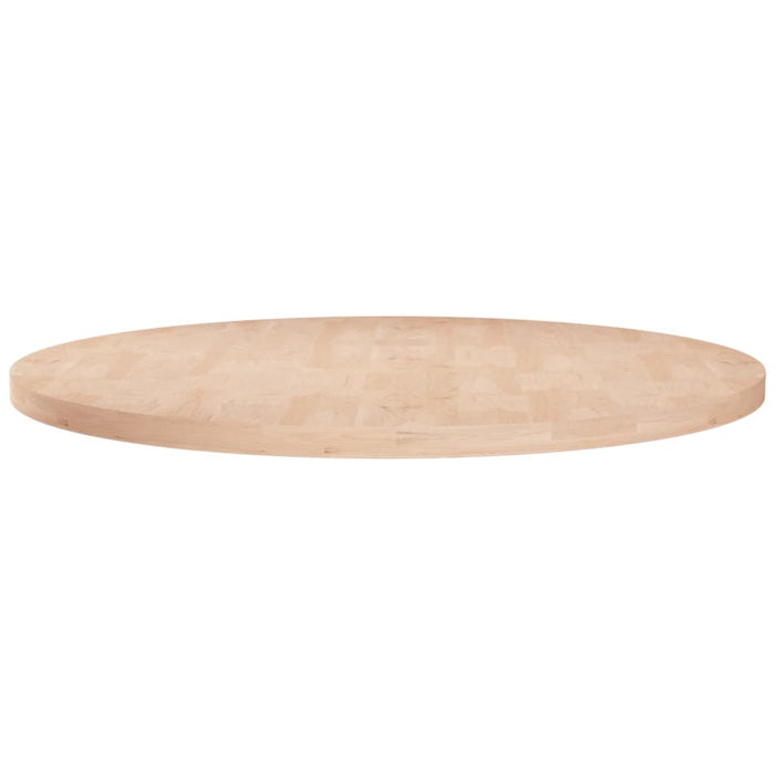 Blat de masă rotund, Ø70x2,5 cm, lemn masiv stejar netratat - WALTI WALTI