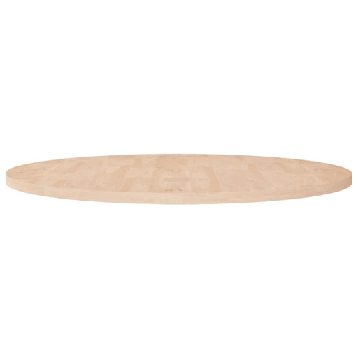 Blat de masă rotund, Ø90x2,5 cm, lemn masiv stejar netratat - WALTI WALTI
