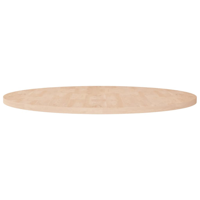 Blat de masă rotund, Ø90x2,5 cm, lemn masiv stejar netratat - WALTI WALTI