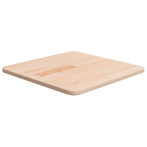 Blat de masă pătrat, 40x40x1,5 cm, lemn masiv stejar netratat - WALTI WALTI