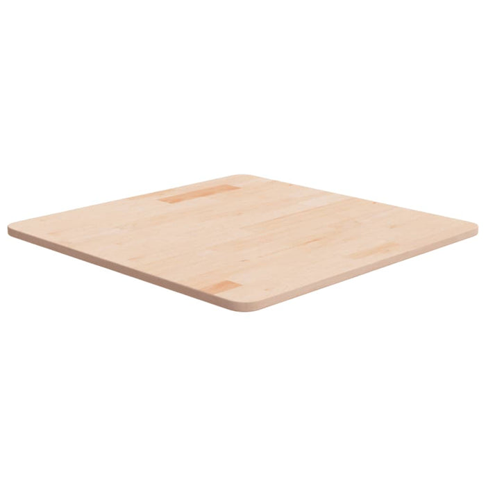 Blat de masă pătrat, 60x60x1,5 cm, lemn masiv stejar netratat - WALTI WALTI