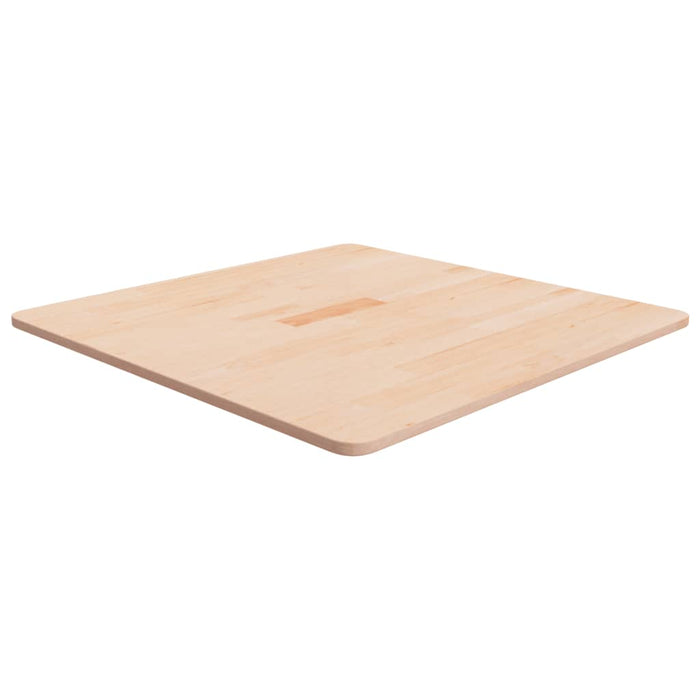 Blat de masă pătrat,70x70x1,5cm, lemn masiv stejar netratat - WALTI WALTI