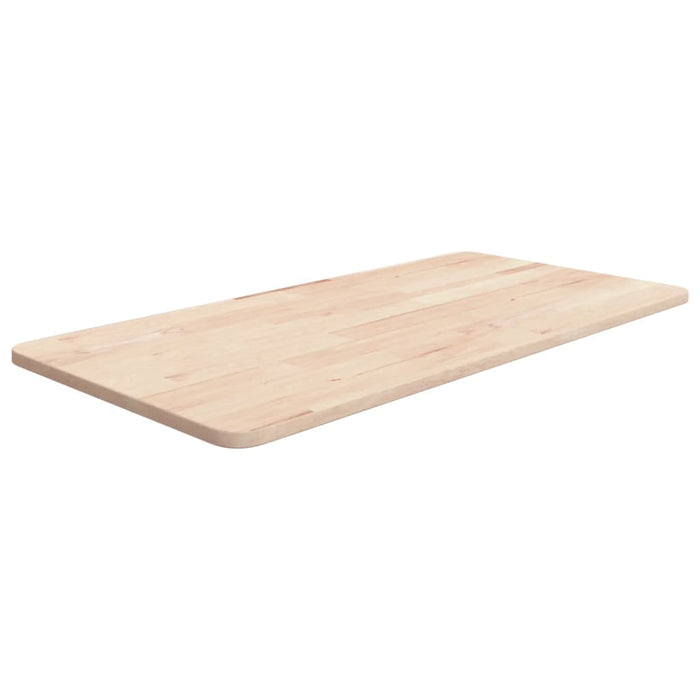 Blat de baie, 80x40x1,5 cm, lemn masiv netratat - WALTI WALTI