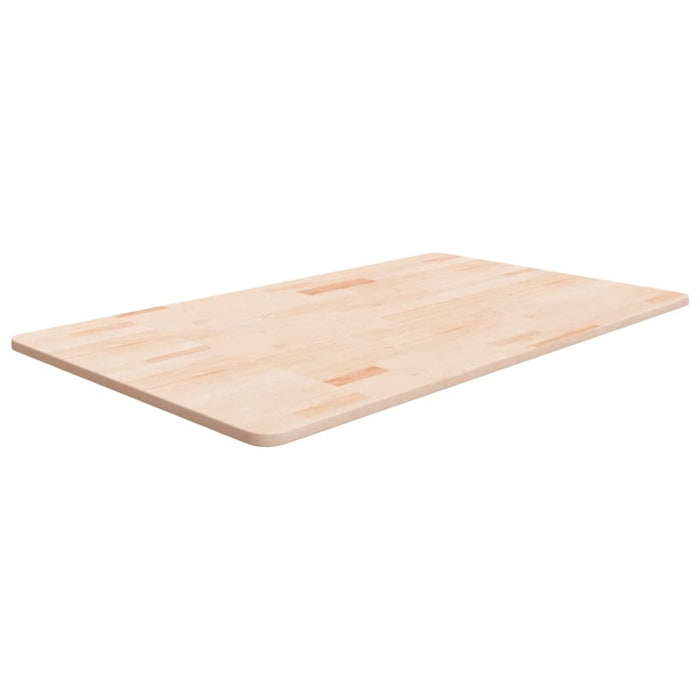 Blat de baie, 100x60x1,5 cm, lemn masiv netratat - WALTI WALTI