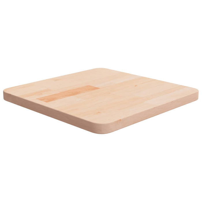 Blat de masă pătrat, 40x40x2,5 cm, lemn masiv stejar netratat - WALTI WALTI