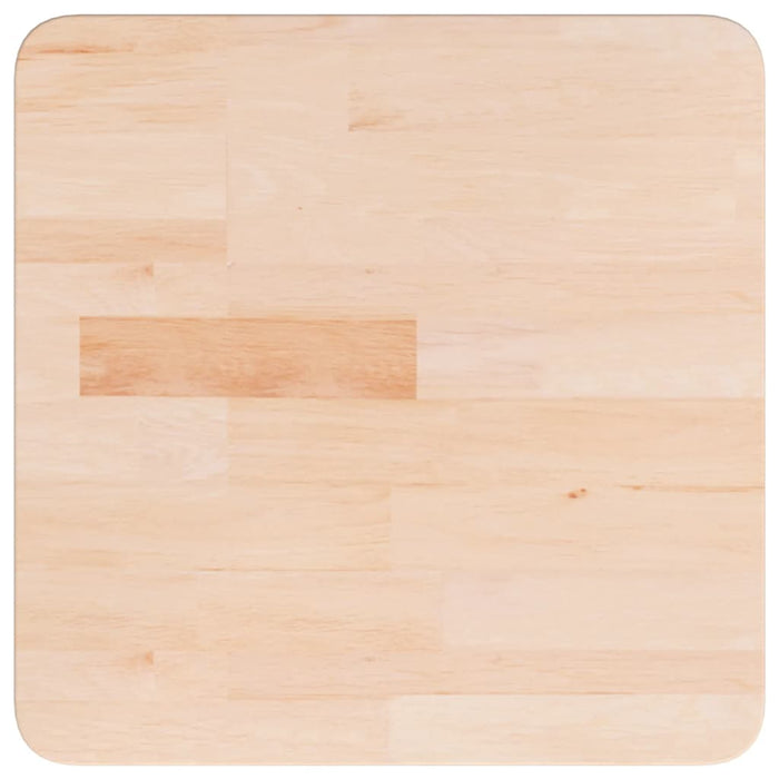 Blat de masă pătrat, 40x40x2,5 cm, lemn masiv stejar netratat - WALTI WALTI
