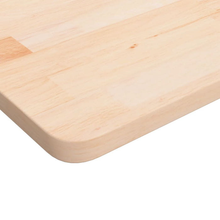Blat de masă pătrat,90x90x2,5 cm, lemn masiv stejar netratat - WALTI WALTI