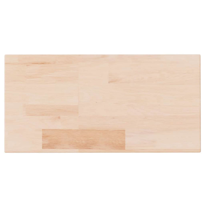 Poliță, 40x20x2,5 cm, lemn masiv de stejar netratat - WALTI WALTI