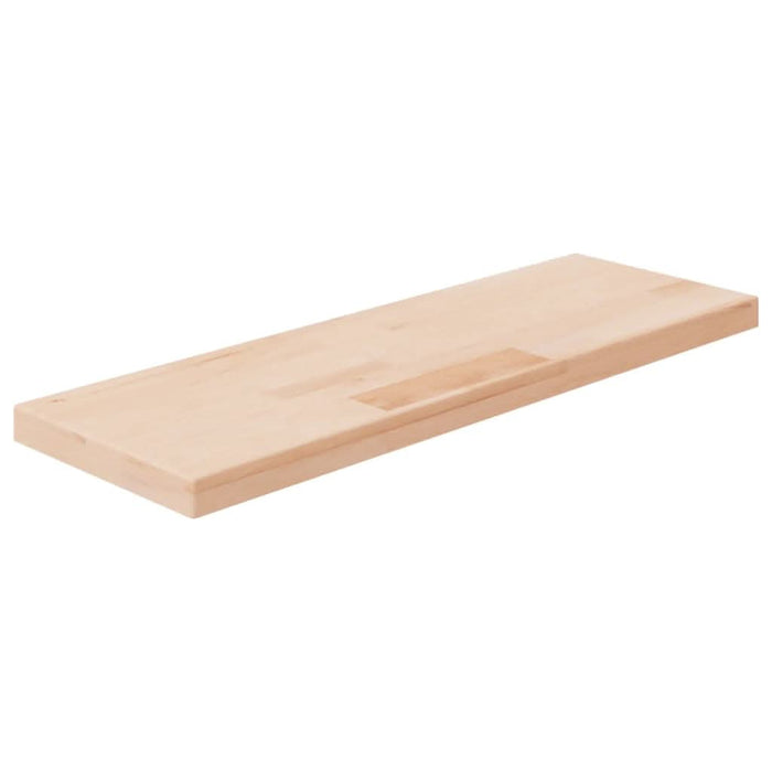 Poliță, 60x20x2,5 cm, lemn masiv de stejar netratat - WALTI WALTI