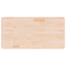 Blat de baie, 100x50x2,5 cm, lemn masiv netratat - WALTI WALTI