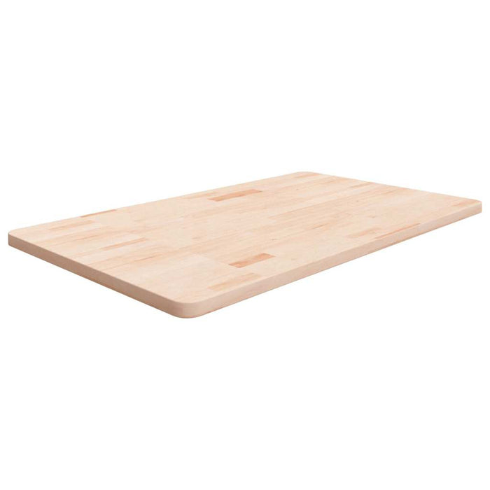 Blat de baie, 100x60x2,5 cm, lemn masiv netratat WALTI