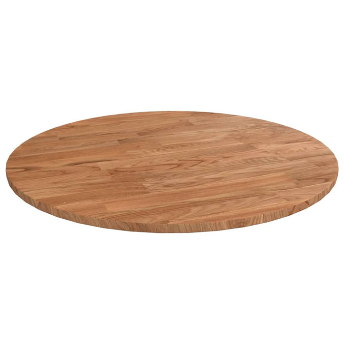 Blat de masă rotund maro deschis Ø40x1,5 cm lemn stejar tratat - WALTI WALTI