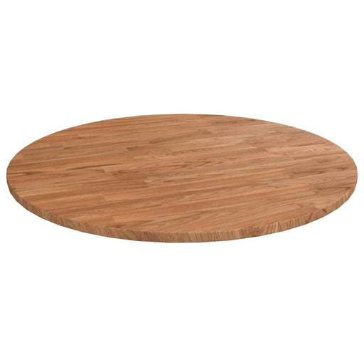 Blat de masă rotund maro deschis Ø60x1,5 cm lemn stejar tratat - WALTI WALTI