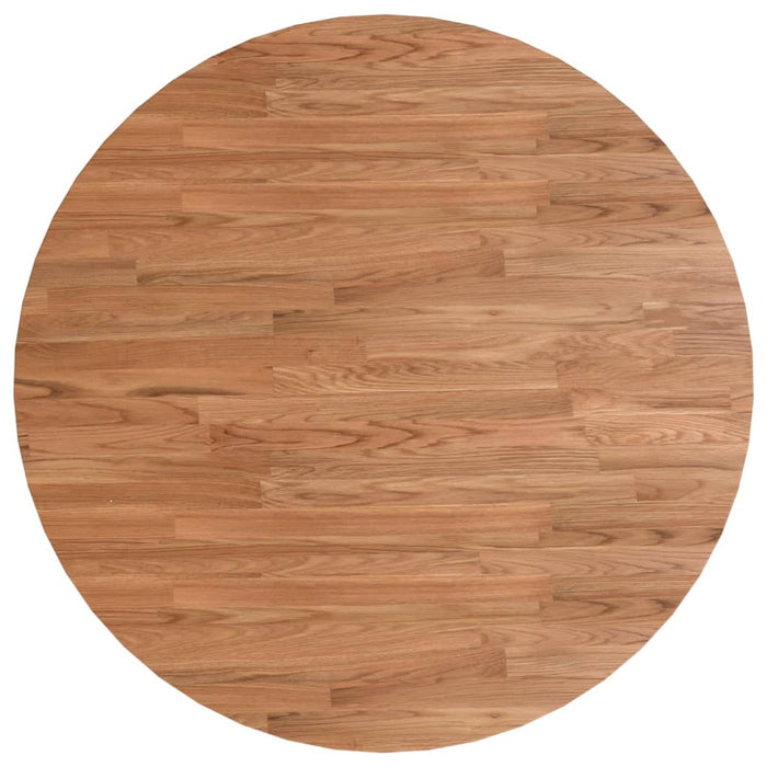 Blat de masă rotund maro deschis Ø70x1,5 cm lemn stejar tratat - WALTI WALTI