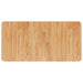 Blat de baie, maro deschis, 80x40x1,5 cm, lemn masiv tratat - WALTI WALTI