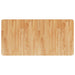 Blat de baie, maro deschis, 100x50x1,5 cm, lemn masiv tratat - WALTI WALTI