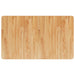 Blat de baie, maro deschis, 100x60x1,5 cm, lemn masiv tratat - WALTI WALTI