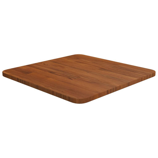 Blat de masă pătrat maro închis 40x40x1,5 cm lemn stejar tratat - WALTI WALTI