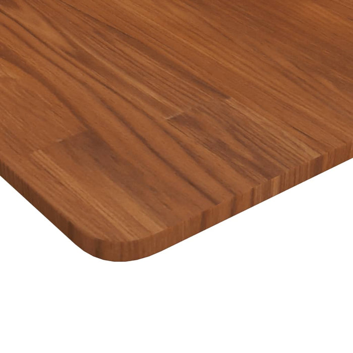 Blat de masă pătrat maro închis 60x60x1,5 cm lemn stejar tratat WALTI