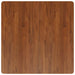 Blat de masă pătrat maro închis 90x90x1,5 cm lemn stejar tratat - WALTI WALTI