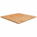 Blat masă pătrat maro deschis 90x90x2,5cm lemn stejar tratat - WALTI WALTI