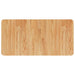 Blat de baie, maro deschis, 80x40x2,5 cm, lemn masiv tratat - WALTI WALTI