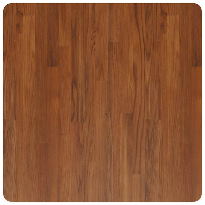 Blat de masă pătrat maro închis 70x70x2,5 cm lemn stejar tratat WALTI