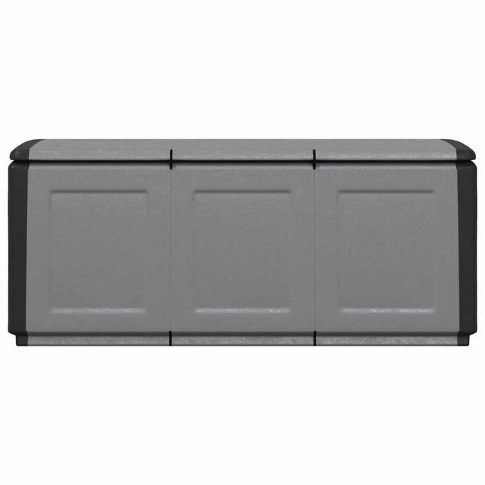 Ladă depozitare de grădină, gri închis/negru, 138x53x57cm, 330L - WALTI WALTI
